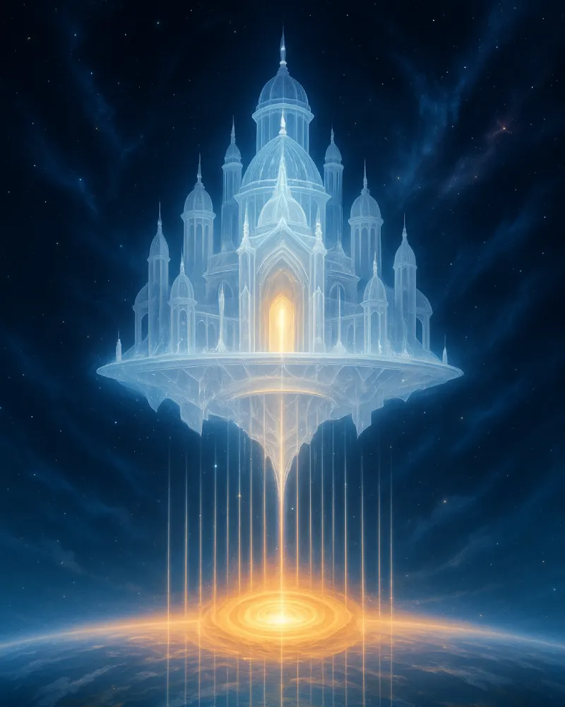Main Celestial Structure - The Axis of Divine Memory and Solar Governance